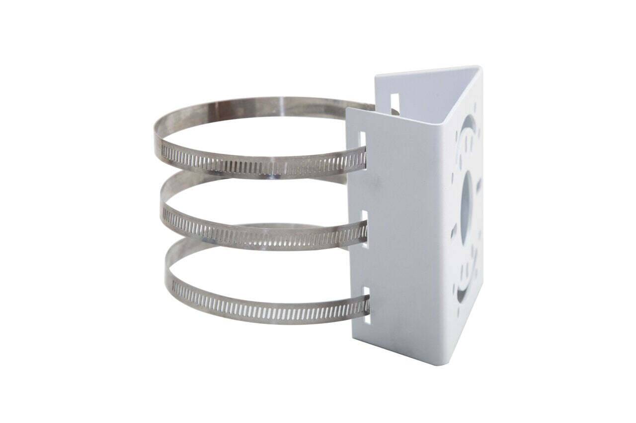 TR-UP06-IN BURG GARD, Uniview Mastadapter inkl. Spannbändern passend für IPC54X/IPC56X Serie, Outdoor