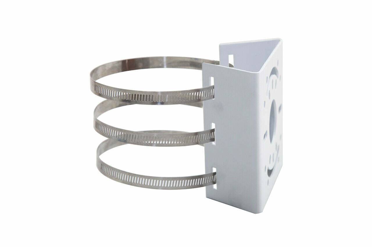 TR-UP06-IN BURG GARD, Uniview Mastadapter inkl. Spannbändern passend für IPC54X/IPC56X Serie, Outdoor