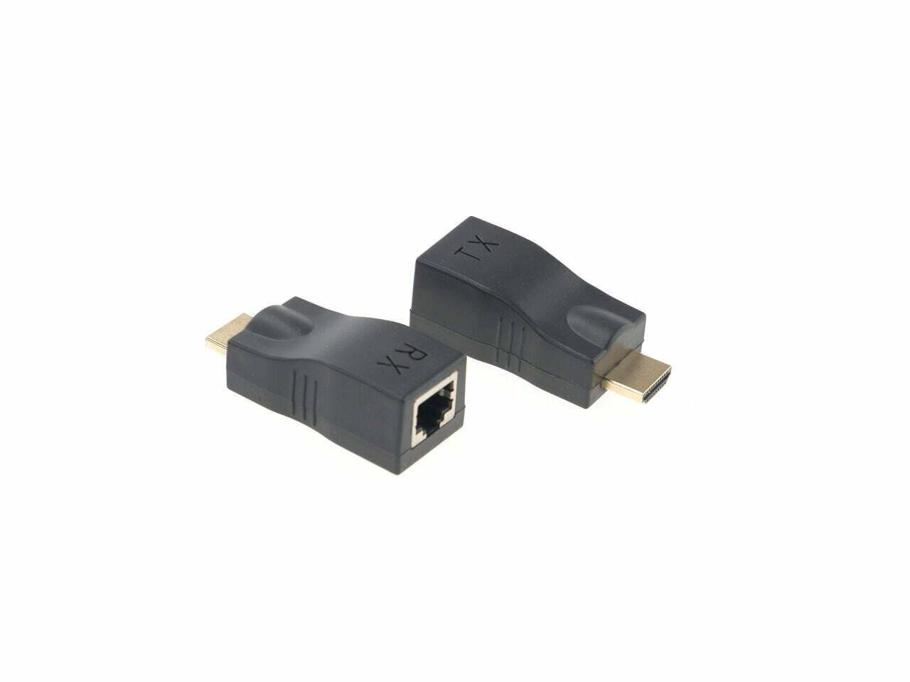 HDMI-EXT-P4K30M BURG GARD, Passiver HDMI Extender für Übertragungen bis 30m über Netzwerkkabel (CAT6)