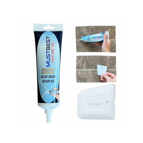 Schnell trocknendes Fliesenmörtelreparatur Füllungen | 380 ml, Beige Schnell trocknendes Fliesenmörtelreparatur Füllungen | 380 ml, Beige