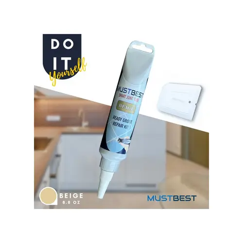 Schnell trocknendes Fliesenmörtelreparatur Füllungen | 250 ml, Beige Schnell trocknendes Fliesenmörtelreparatur Füllungen | 250 ml, Beige