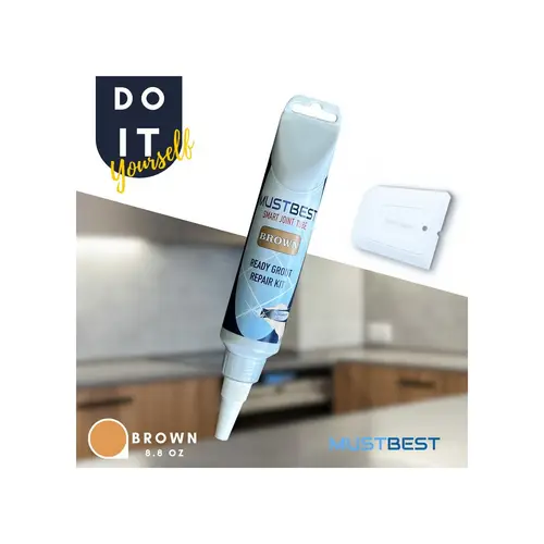 Schnell trocknendes Fliesenmörtelreparatur Füllungen | 250 ml, Braun Schnell trocknendes Fliesenmörtelreparatur Füllungen | 250 ml, Braun