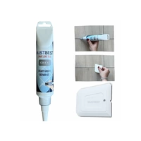 Schnell trocknendes Fliesenmörtelreparatur Füllungen 250 ml, Grau Schnell trocknendes Fliesenmörtelreparatur Füllungen 250 ml, Grau