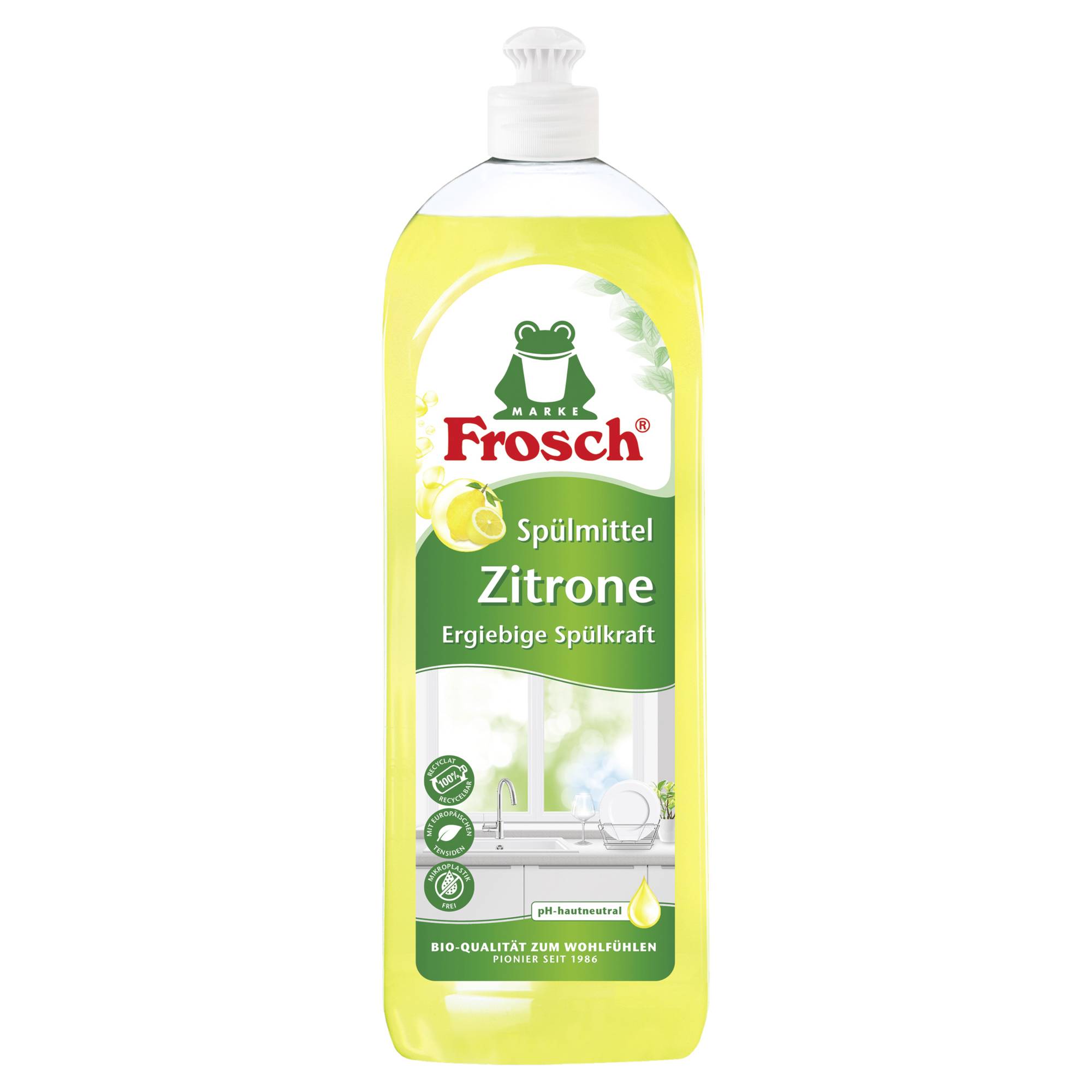 Frosch Spülmittel Zitrone fettlösend 116453 750ml
