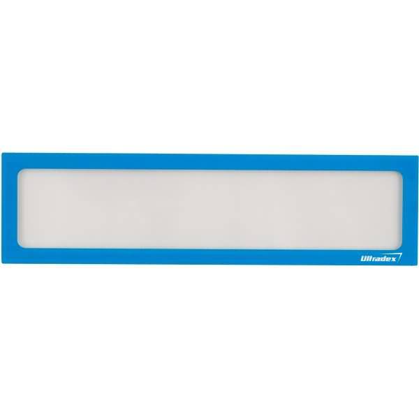 Infotasche magnetisch für Überschriften A5quer/A4hoch rot VE=5 Stück