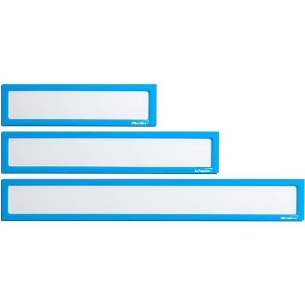 Infotasche magnetisch für Überschriften A5quer/A4hoch rot VE=5 Stück