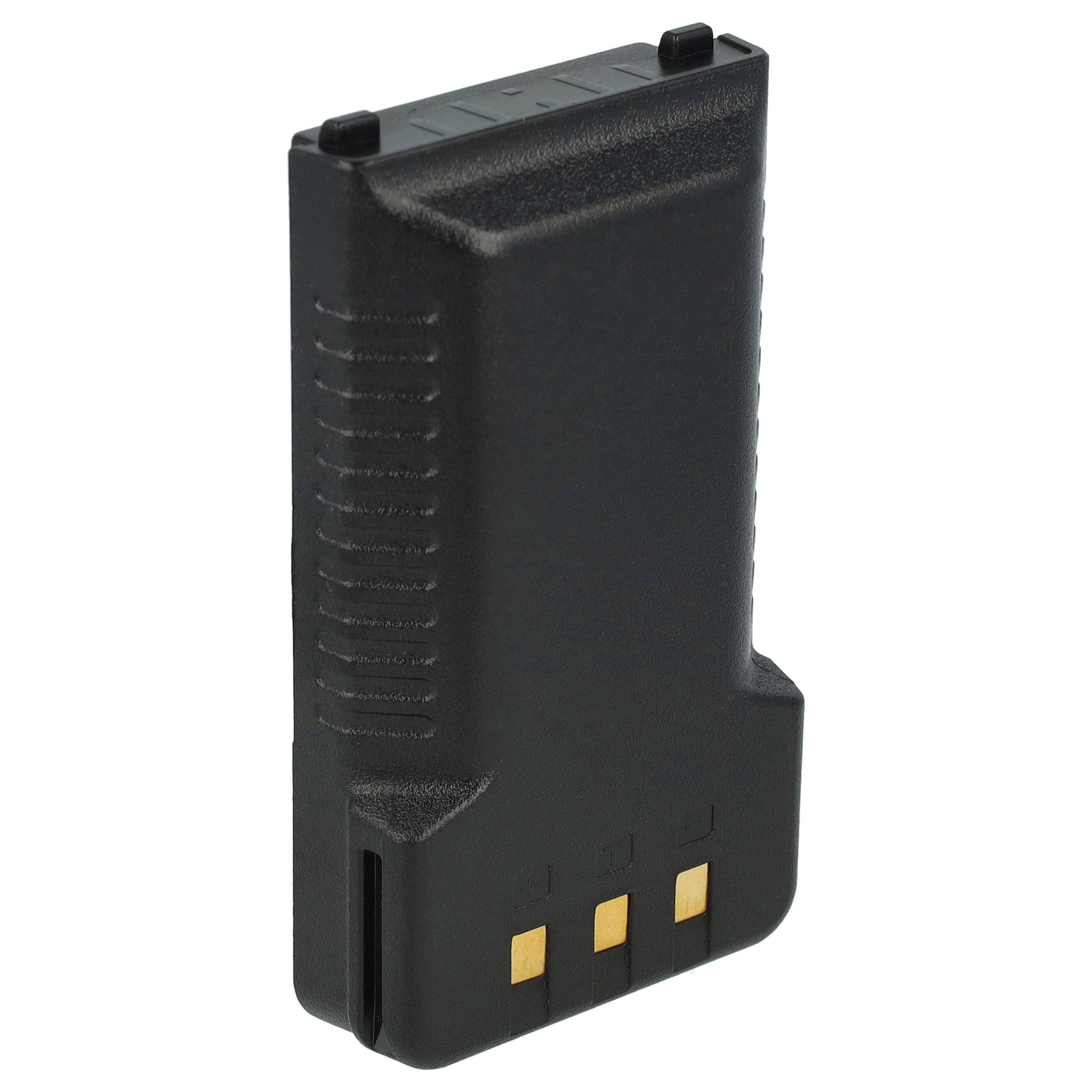 vhbw Akku kompatibel mit Yaesu FTA-250L, FT-25E, FT-65E Funkgerät, Walkie Talkie (2600 mAh, 7,4 V, Li-Ion)
