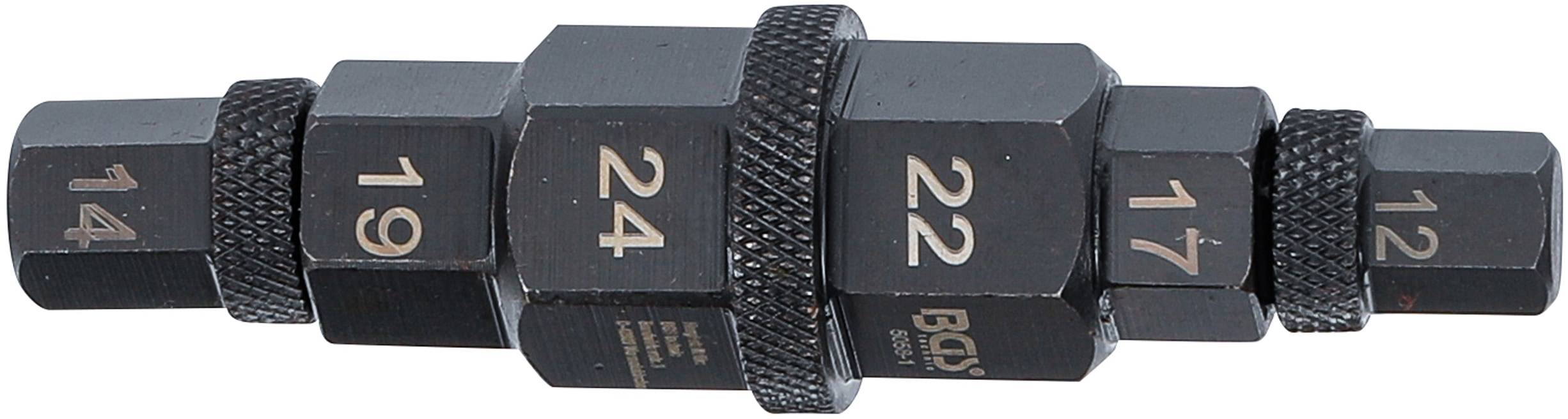 BGS TECHNIC Motorrad-Spezial-Einsatz, 5058-1, 12-24 mm