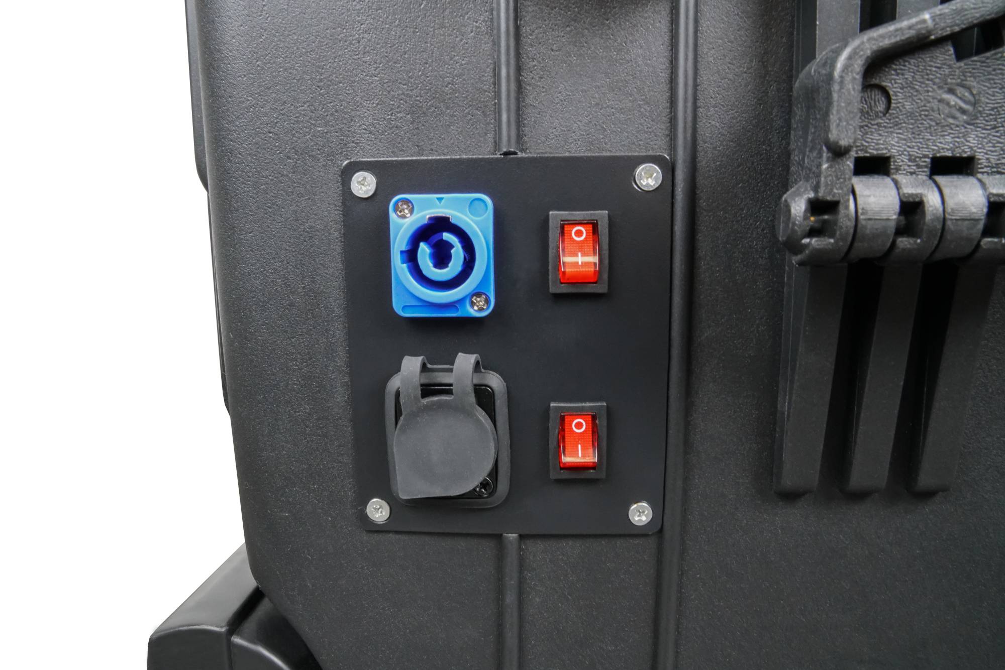 ATON2 T16C Tablet-Ladetrolley, USB-C™ Ausführung, aktive Belüftung, Zusatzsteckdosen, schwarz