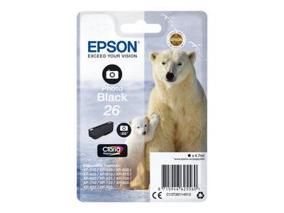 EPSON 5LB 26 ink cartridge photo black Drucken, Scannen & Verbrauchsmaterial Verbrauchsmaterialien