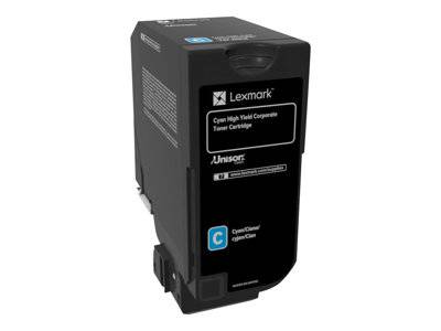 LEXMARK Toner Corporate Cyan 12k Drucken, Scannen & Verbrauchsmaterial Verbrauchsmaterialien