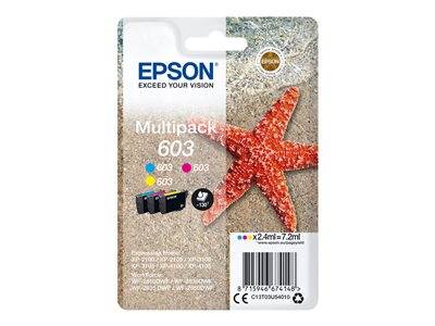 EPSON 1LB Multipack 3-colours 603 w/s Drucken, Scannen & Verbrauchsmaterial Verbrauchsmaterialien