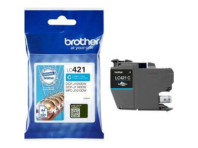 BROTHER 200-page Cyan ink cartridge Drucken, Scannen & Verbrauchsmaterial Verbrauchsmaterialien - &