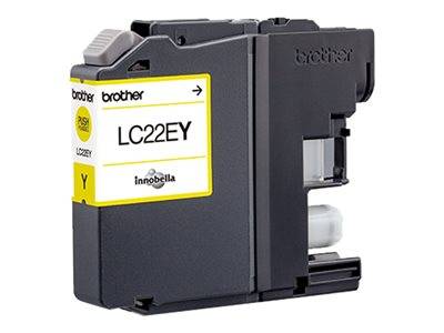 BROTHER LC22EY Tinte yellow Drucken, Scannen & Verbrauchsmaterial Verbrauchsmaterialien - Tinten &