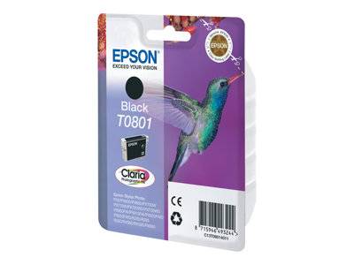 EPSON 5LB T0801 ink cartridge black Drucken, Scannen & Verbrauchsmaterial Verbrauchsmaterialien - &
