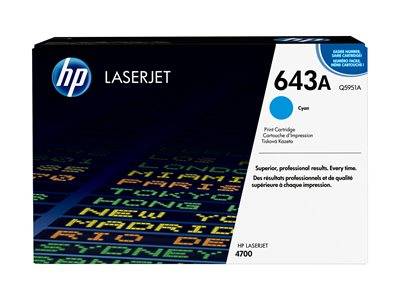 HP Toner cyan HV Color Laserjet 4700 Drucken, Scannen & Verbrauchsmaterial Verbrauchsmaterialien -