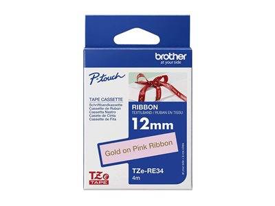 BROTHER TZe-RE34 textiles Schriftband Drucken, Scannen & Verbrauchsmaterial Verbrauchsmaterialien