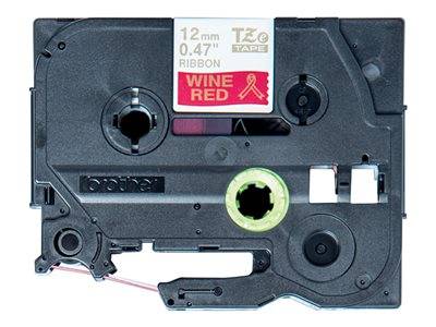 BROTHER textile tape gold/red 12mm/4m Drucken, Scannen & Verbrauchsmaterial Verbrauchsmaterialien