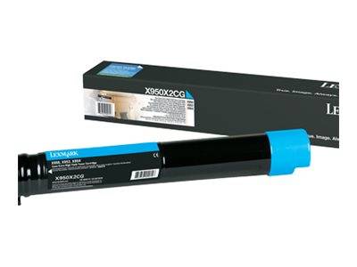 LEXMARK Toner cyan X95x 24000 Seiten Drucken, Scannen & Verbrauchsmaterial Verbrauchsmaterialien -