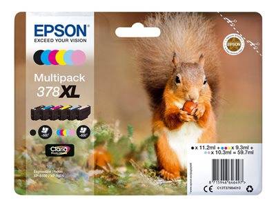 EPSON 1LB Multipack 6-farbig 378XL Drucken, Scannen & Verbrauchsmaterial Verbrauchsmaterialien - &
