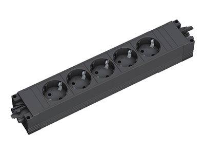 BACHMANN STEP BASE 5x Schutzkontakt Server, Storage & USV Stromverteilungseinheiten (PDU) PDU Basic