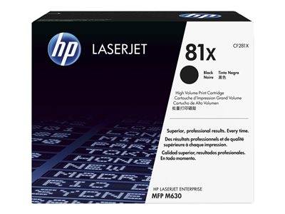 HP 81X High Yield Black Toner LJ Enterpr Drucken, Scannen & Verbrauchsmaterial Verbrauchsmaterialien