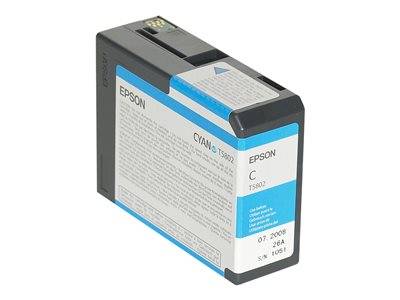 EPSON Tinte cyan fuer StylusPro3800 80ml Drucken, Scannen & Verbrauchsmaterial Verbrauchsmaterialien