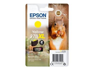 EPSON 4LB Singlepack Yellow 378XL Drucken, Scannen & Verbrauchsmaterial Verbrauchsmaterialien - &