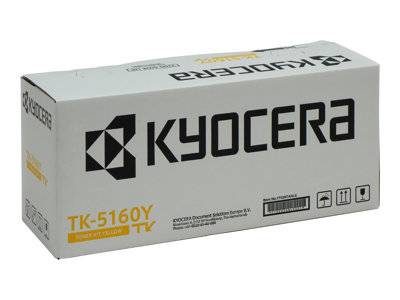 KYOCERA TK-5160Y Tonerkartusche gelb Drucken, Scannen & Verbrauchsmaterial Verbrauchsmaterialien -