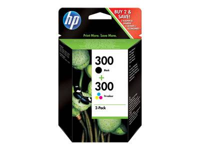 HP 300 ink combo pack black/tri-color Drucken, Scannen & Verbrauchsmaterial Verbrauchsmaterialien -