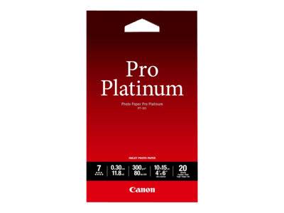 CANON PT-101 Fotopapier 10x15cm 20Blatt Drucken, Scannen & Verbrauchsmaterial Verbrauchsmaterialien