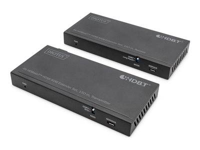 DIGITUS HDBaseT KVM Extender Set 150m Peripheriegeräte & Zubehör KVM KVM