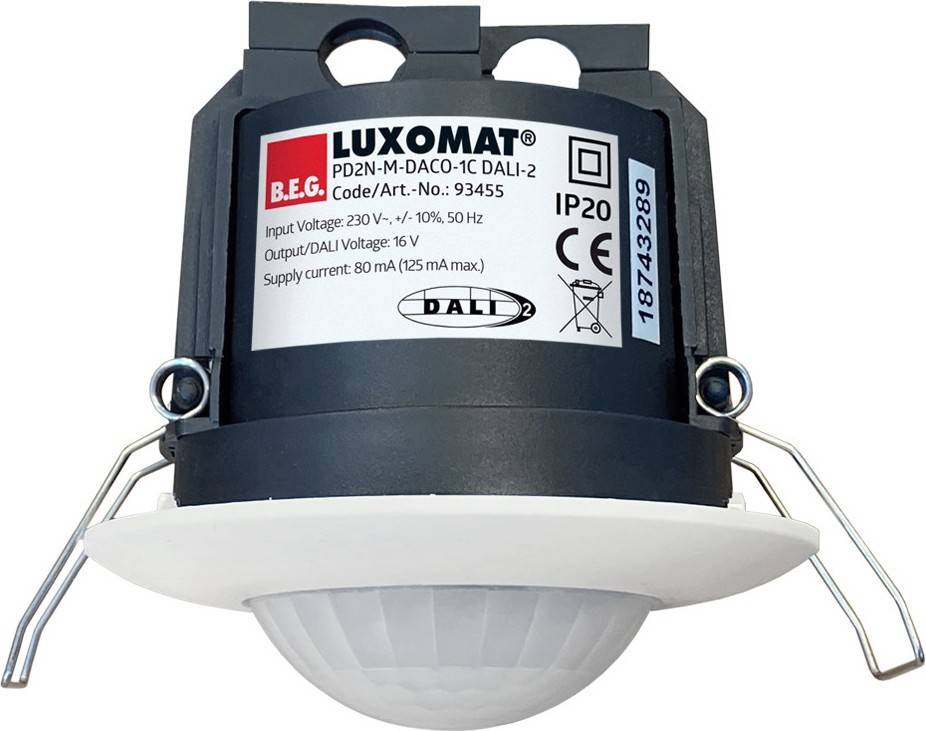 BEG Brück Electronic Präsenzmelder PD2N-M-DACO1C DALI-2