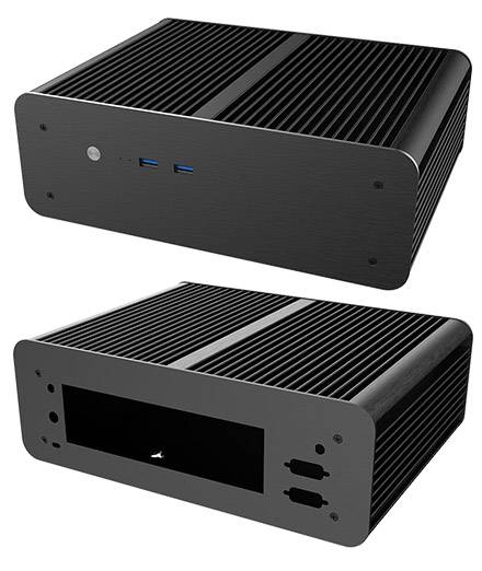 Akasa Euler MX PLUS Mini-ITX Gehäuse (A-ITX56-M1B)