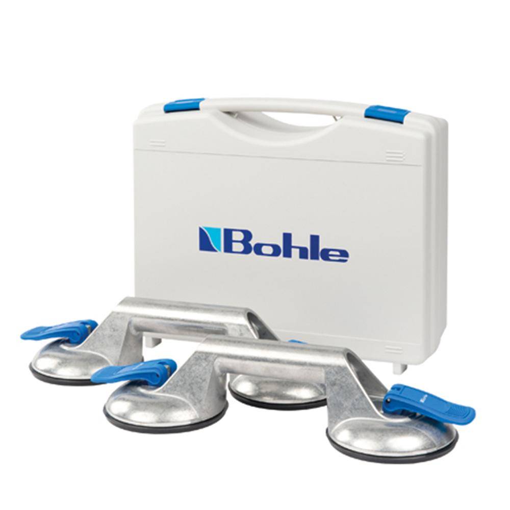 Veribor® Aluminium Serie 2021 - 2-Kopf Saugheber im Set - Ø - 120 mm - 60 KG