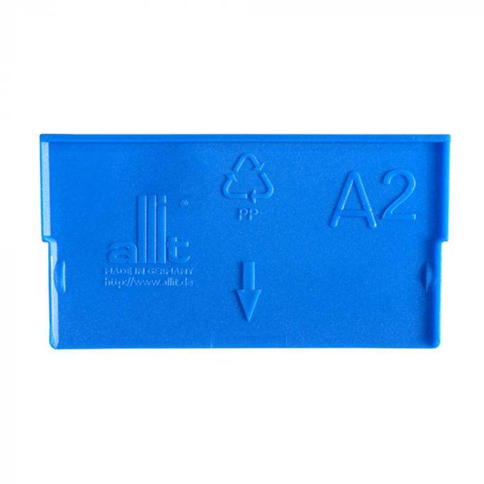 Quertrennsteg für VarioPlus ProExtra - A2 - Polypropylen - blau - VE 10 Stück - Preis per VE