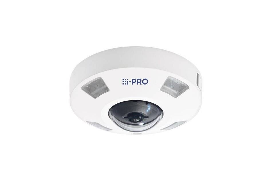 i-PRO WV-S4556LMA, Netzwerk Fisheye Kamera S-Serie, 5MP@30fps, 0,84mm AI, IK10, IP66, IR, out