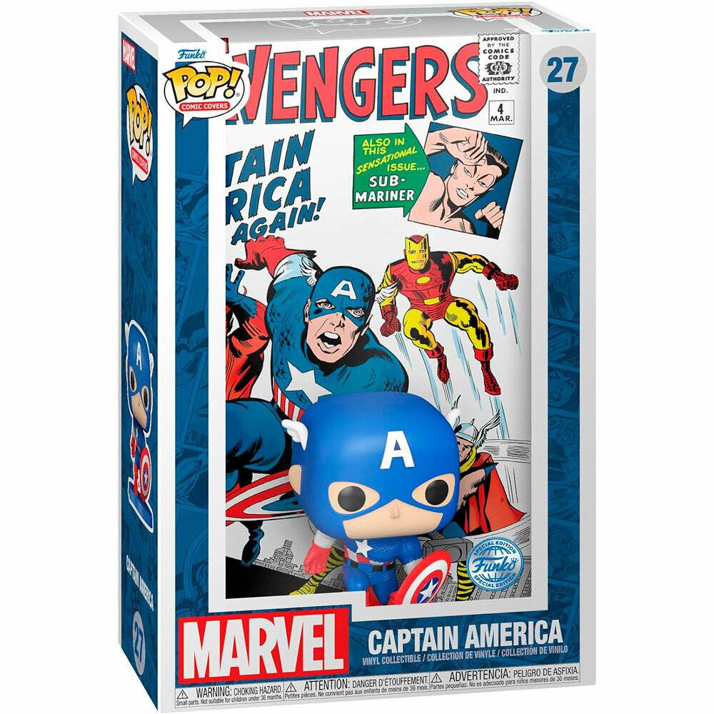 Marvel POP! Comic Cover Vinyl Figur Avengers #4 (1963) 9 cm