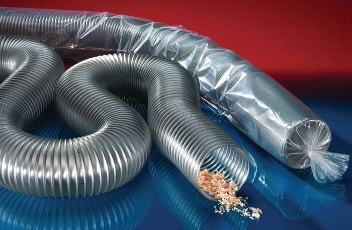 Absaugschl. TIMBERDUC® PUR 531 AS ID 250mm AD 258mm L.15m Rl.