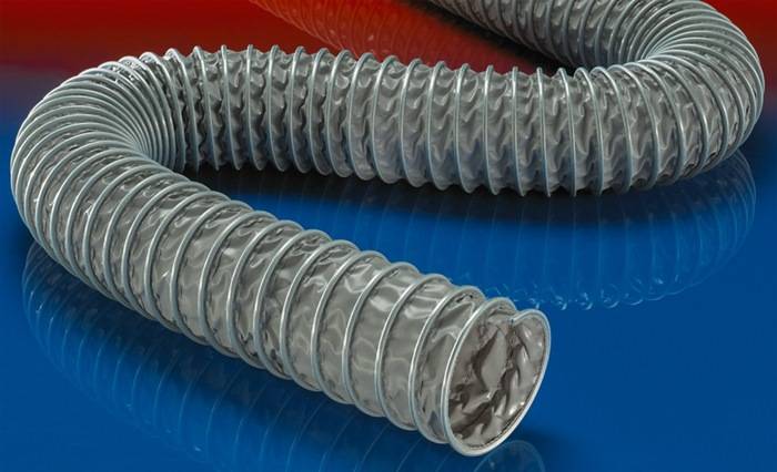 PVC-Klemmprofilschlauch ID 200-203mm AD 212,00mm 6mm L.3m