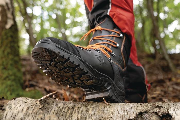 Forstsicherheitsstiefel KAILASH Gr.44 schwarz/orange GlattlederS3 HRO CI HI SRC