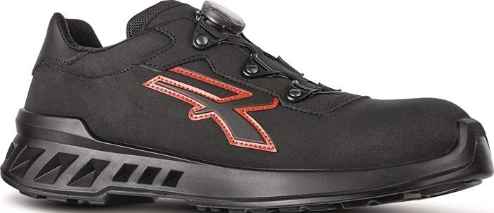 Sicherheitshalbschuh Caesar Gr.44 W.11 schwarz/rot S3S CI FO SR ESD