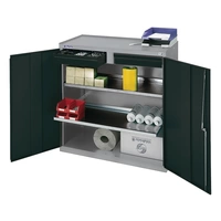 Werkzeug-/Beistellschrank H1000xB1000xT500mm 2Schubl.,2BD grau/blau STUMPF Werkzeug-/Beistellschrank H1000xB1000xT500mm 2Schubl.,2BD grau/blau STUMPF