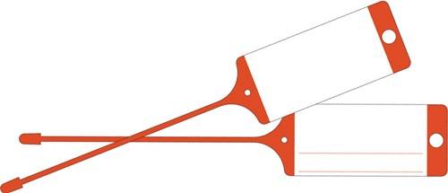 Eichner Organisation GmbH & Co. KG Warenanhänger rot neutral 100St./Karton EICHNER 9219-00775