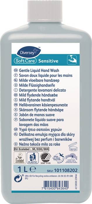 Handwaschlotion Care Soft Sensitiv 1l DIVERSEY
