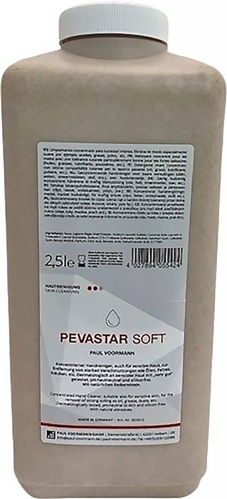 Handreinigung Pevastar SOFT 2,5l silikon- u.lösemittelfrei Flasche PAUL VOORMANN