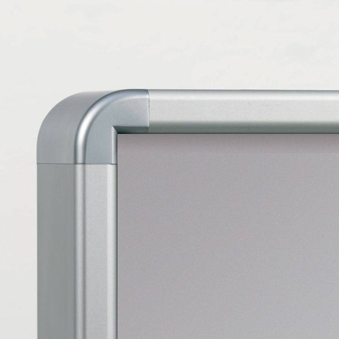 Schiebetürschaukasten 27xDIN A4 B2000xH1060mm Rahmen rd f.Innenber.WSM