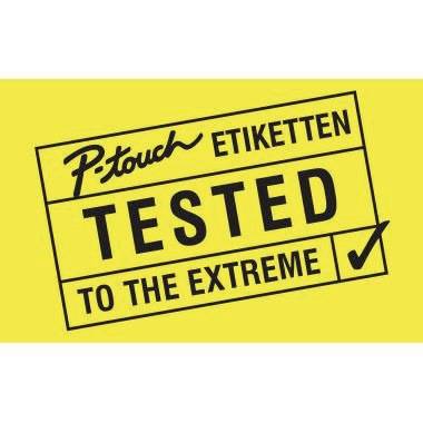 P-touch Schriftband Extrastark TZES251 laminiert 24mmx8m sw auf ws