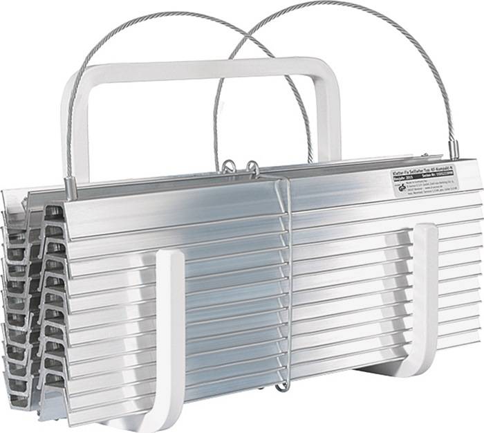 Kletter-Fix KF N8 Alu.Sprossen 24 max.Gesamtbelastung 300kg