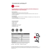 Doppelseitiges Klebeband Duoband 310 L.25m B.35mm grün/weiß Rl.KIP Doppelseitiges Klebeband Duoband 310 L.25m B.35mm grün/weiß Rl.KIP